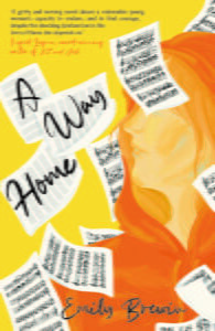 A Way Home young adult book cover by Emily Brewin